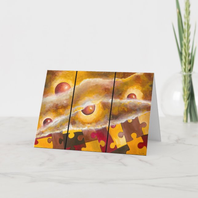 Carte de vœux Revealing Life (Devant)