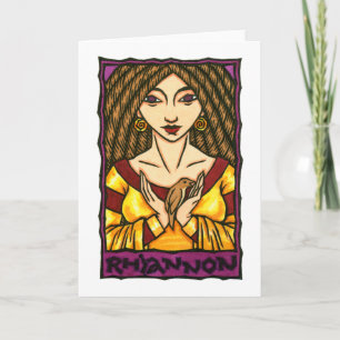 Carte de voeux Rhiannon