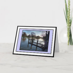 Carte de voeux River Avon, Stratford-Upon-Avon