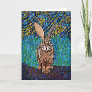 Carte de voeux Riverine Rabbit