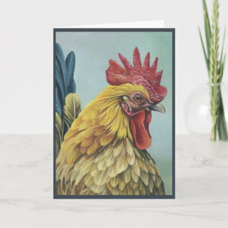 Carte de voeux "Rooster 1"