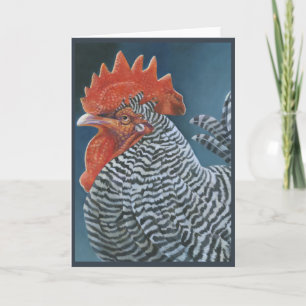 Carte de voeux "Rooster 2"
