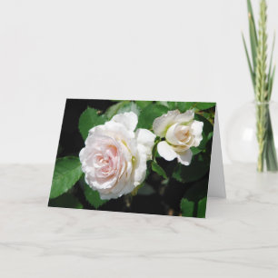 Carte de voeux rose