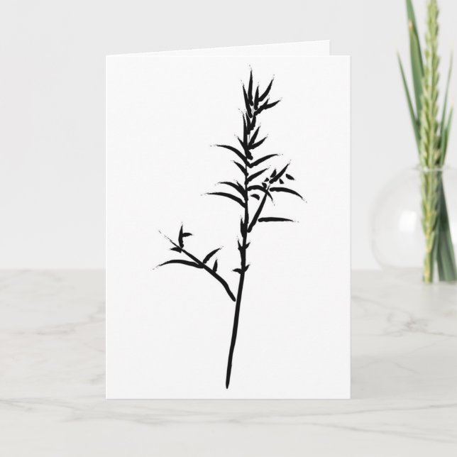 Carte de voeux Rosemary Sprig (Devant)