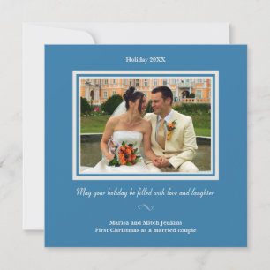 Carte de voeux Royal bleu hanoukka