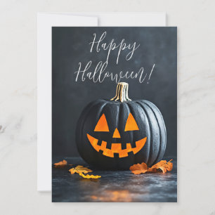 Carte de voeux Russe Citrouille Halloween