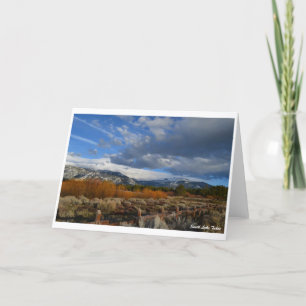 Carte de voeux S. Lake Tahoe