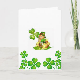Carte de voeux Saint Patrick's Day