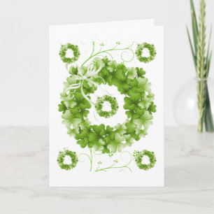 Carte de voeux Saint Patrick's Day