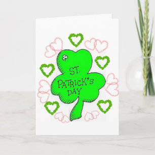 Carte de voeux Saint Patrick's Day