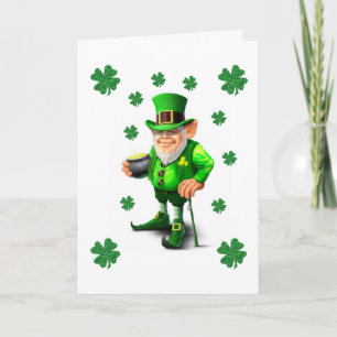 Carte de voeux Saint Patrick's Day