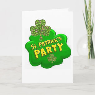 Carte de voeux Saint Patrick's Day