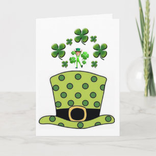 Carte de voeux Saint Patrick's Day