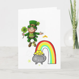 Carte de voeux Saint Patrick's Day