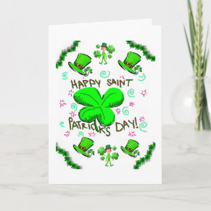 Carte de voeux Saint Patrick's Day