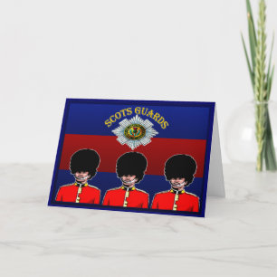 Carte de voeux Scots Guards