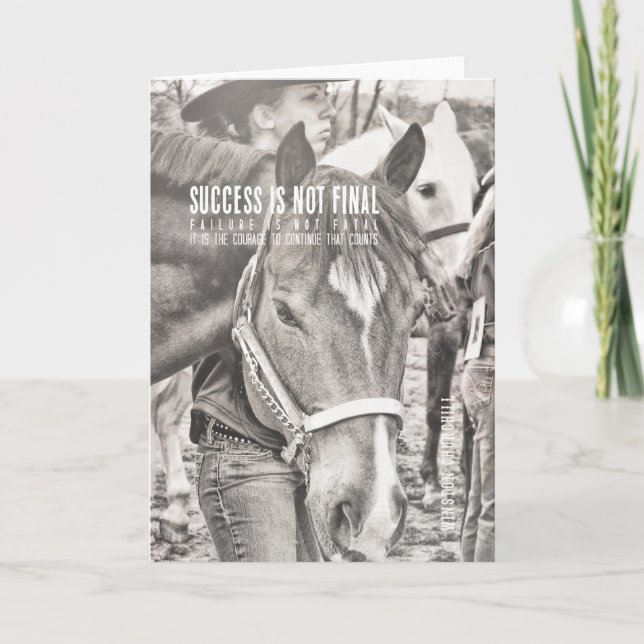 Carte de voeux SHOWMANSHIP (Devant)