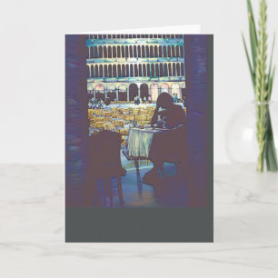 Carte de voeux Silhouette de Saint-Marc