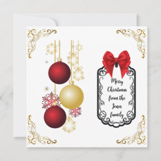 Carte de vœux simple