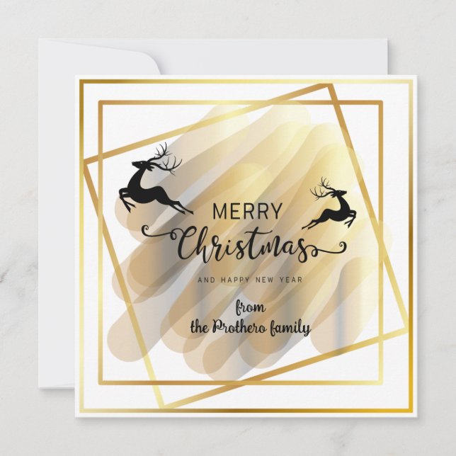 Carte de vœux simple (Devant)