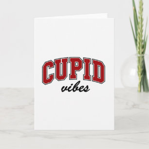 Carte de vœux Simple Cupid Vibes