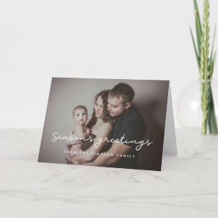 Carte de Vœux Simple Photo