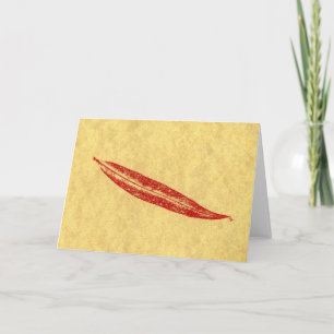 Carte de voeux "Simple Willow" Country Road