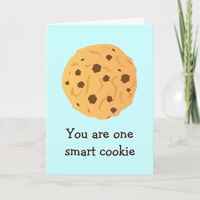 Carte de voeux Smart Cookie (Devant)