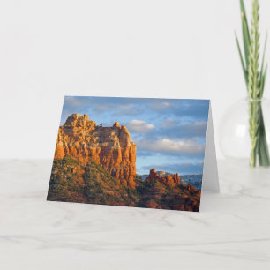 Carte de voeux Snoopy de roche 2201