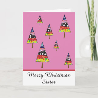 Carte de voeux Soeur Noël