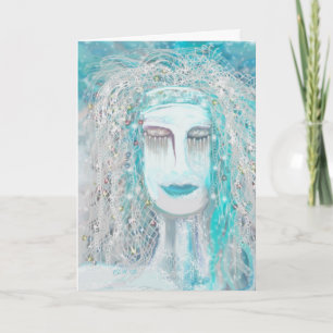 Carte de voeux Solstice d'hiver