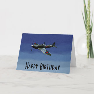 Carte de voeux Spirfire