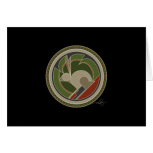 Carte de voeux Spirit of Rabbit