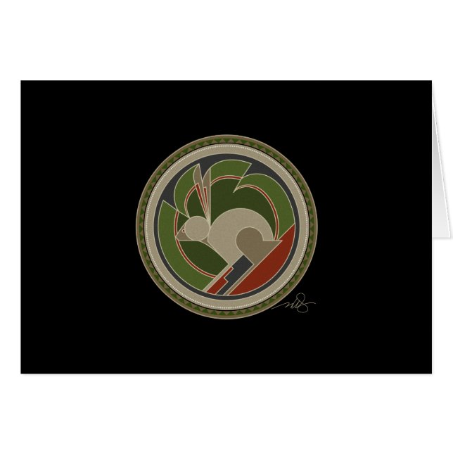 Carte de voeux Spirit of Rabbit (Devant horizontal)