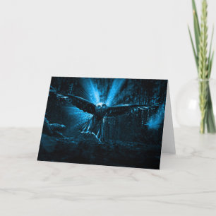 Carte de voeux Spirit Owl Pagan