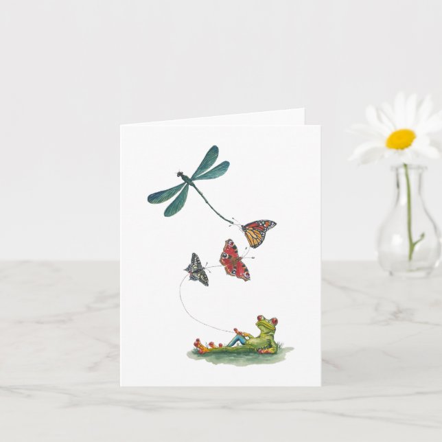 Carte de vœux Spring Fling (Petite plante)