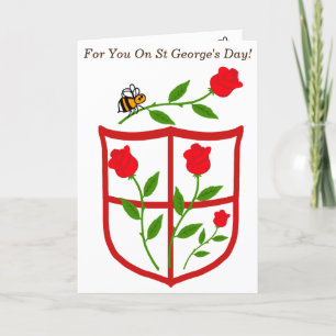Carte de voeux St George's Day