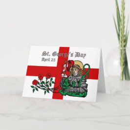 Carte de voeux St. George's Day (Version Nuremberg