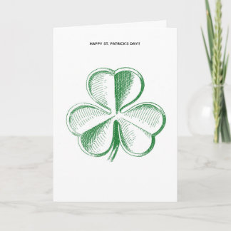 CARTE DE VOEUX ST. PATRICK