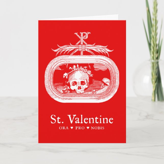 Carte de voeux St. Valentine (Devant)