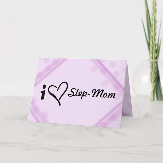 Carte de voeux Step-Mom Customisez-la ! (Devant)