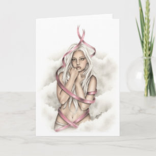 Carte de voeux Strenght Breast Cancer Awareness