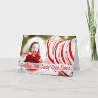 Carte de voeux - Sucre de canne Kisses Cadre photo