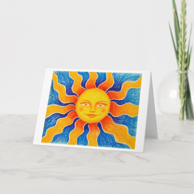 Carte de voeux Summer Spirit (Devant)