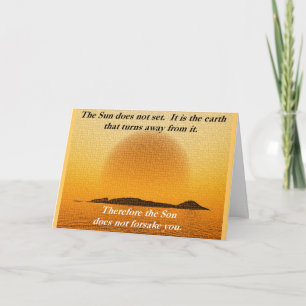 Carte de voeux Sun
