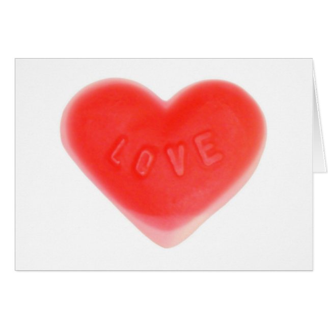 Carte de voeux Sweet Heart (Devant horizontal)