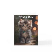 Carte de voeux Sweet Kitten