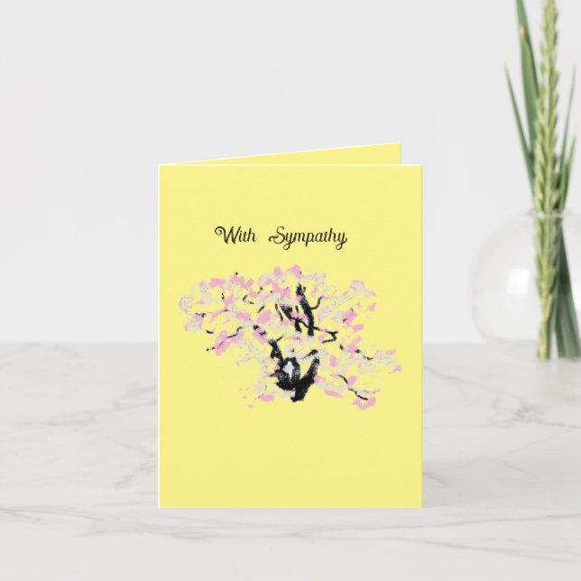 Carte de voeux : Sympathy Tree of Life (Devant)