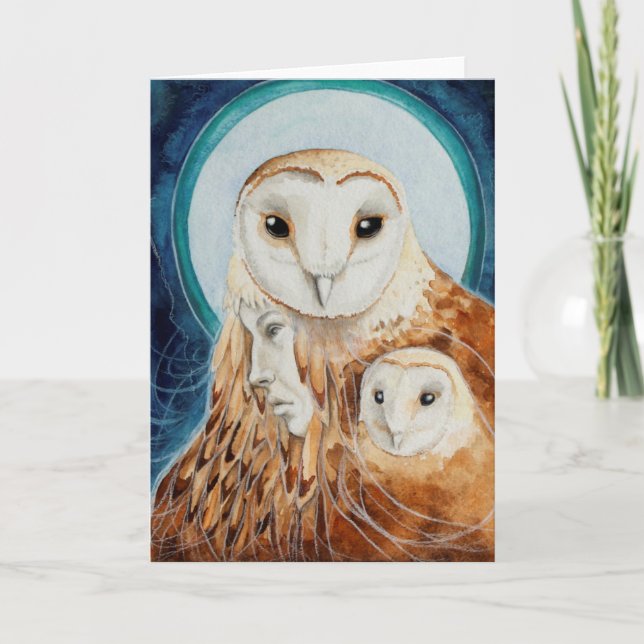 Carte de voeux : Témoin (Devant)