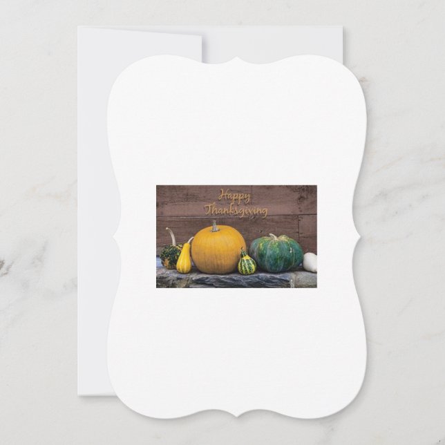 Carte de voeux Thanksgiving (Devant)